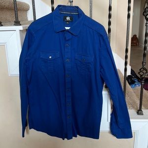 Rock & Republic blue dress shirt
